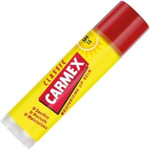 Carmex Classic Moisturising Lip Balm Stick for Soft, Protected Lips with SPF 15 (4.25 gm - Pack of 1)