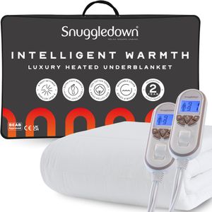 Snuggledown King Size Electric Blanket – Soft Heated Bed Cover