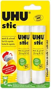 UHU Solvent Free UHU Glue Stic 21g Twinpack, (33-52190)