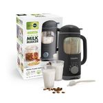 GreenPan 30oz Nut Milk Maker Machine, 15-in-1 for Homemade Almond, Oat, Soy, Coconut, Plant-Based Non-Dairy Beverages, Soups, BPA-Free Glass, Automatic Self-Clean, Delay Start, Gray