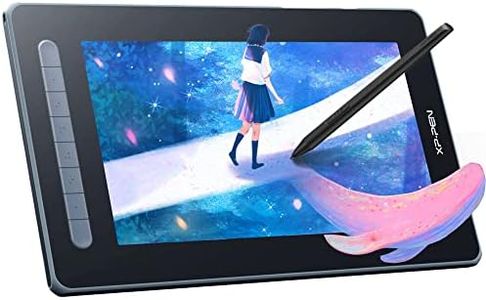 XPPen Drawing Tablet with Screen, 12 inch Graphics Tablets Artist 12 2nd, Digital Drawing Pad with X3 Stylus,127% sRGB Full Laminated Drawing Monitor Display for Art Design & Video Editing (Black)