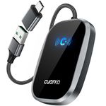 Android Auto Wireless Adapter, Upgraded NFC 2024 Fast Convert Wired Android Auto to Wireless via USB, Plug & Play Easy Setup for Latency-Free Wireless Android Auto Dongle, Support Car Original Control