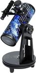 SKYWATCHER Heritage 76 Newtonian Telescope for Beginers, Dobsonian-Style Tabletop Mount, 76mm 3" Aperture f/3.95, Perfect for Moon and Planets (SWDOB76)