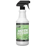 Exterminator’s Choice - Moth Defense Spray - 32 Ounce - Natural, Non-Toxic Moth Repellent - Quick and Easy Pest Control - Safe Around Kids and Pets - Eliminates and Deters Moth