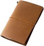 Midori Traveler's Notebook - Starter Kit, Camel (Regular Size)