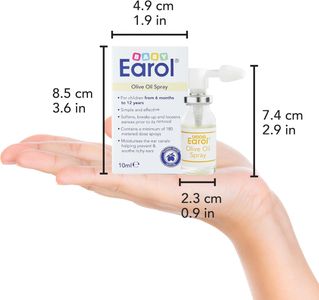 Earol Baby Olive Oil Ear Spray, 10ml – For Ear Wax Removal, 6m+