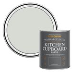 Rust-Oleum Grey Scrubbable Kitchen Cupboard Paint in Satin Finish - Winter Grey 750ml