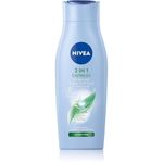 Nivea 2-in-1 Care Express Mild Shampoo and Conditioner (250 ml), Intensive Nourishing Shampoo with Aloe Vera, Hair Shampoo for Care in No Time at All