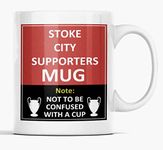 Stoke City Football Club Supporters Rival Team Joke Funny New and Easy Office Tea and Coffee Mug Gift