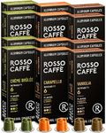 Rosso Coffee Capsules for Nespresso Original Machine - 120 Gourmet Espresso Pods, Compatible with Nespresso Original Line Machines (Flavor Pack)