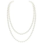 Babeyond® ART DECO Fashion Faux Pearls Flapper Beads Cluster Long Pearl Necklace 59"