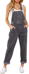 LookbookStore Denim Overalls for Women Gray Jean Overalls Fashion Overalls 90 Styles Clothing Party Trendy Clothes Baggy Overalls for Women Western Wear for Women Size XS Size 0 2