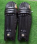 RK KAIME SPORTS Batting Pad Test Black PU Men's 27 Inch