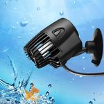 VAYINATO® (XL-100M | 6W | 3000L/H | Fit for 2 Feet Tank) 360 Degree Rotating Single Head Aquarium Super Wave Maker with Strong Suction Base | Improve Water Movement by Petzlifeworld