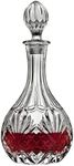 Liquor Decanter Bottle, Lead-Free C