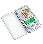 GRAMTECHNOLOGY Digital Pocket Scale 200g x 0.01g Precision | Jewellery Scale | Weight Machine for Gold | Ideal for Goldsmith and Chemical Use 78 (Pocket scale)
