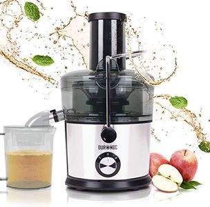 Duronic Juicer JE7C Centrifugal Juicer Machine 2 Speed Settings Whole Fruit Juicers 800W Fruit & Vegetable Juice Extractor 1L Jug