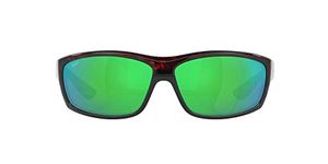 Costa Del Mar Men's Saltbreak Sunglasses, Tortoise/Copper Green Mirrored Polarized 580p, 65 mm