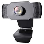 wansview 1080P Webcam with Microphone, USB 2.0 Desktop Laptop Computer Web Camera with Auto Light Correction, Plug and Play, for Video Streaming, Conference, Game,Study