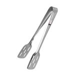 TIARA 1Pc Slotted Sandwich Tong Stainless Steel 22cm Length Cooking and Serving Food Roti Chapati BBQ Salad Tong