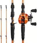 KastKing Lethal Blaze Twin-tip Casting Combo-6'10" Medium Heavy-Right Handed