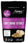 Essence Nutrition Lions Mane Mushroom Extract Powder (150 gm) - Lab Tested, Pure High Beta Glucan & Polysaccharides Mushroom Supplement - Most Potent Imported Supplement- Add to Mushroom Coffee