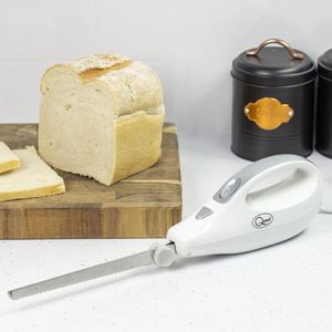 QUEST Electric Carving Knife – White