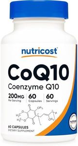 Nutricost CoQ10 100mg, 120 Vegetarian Capsules, 120 Servings - Coenzyme Q10