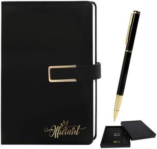 Keluna Officiant Book for Ceremony - Officiant Proposal Thank You Appreciation Gifts, 190Pages Leather Journal Notebook and Pen, Best Officiantt Pastor Ministers Sermon Gifts on Wedding Bridal Shower