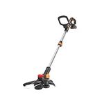 WORX Nitro WG173E.9 Cordless Grass Trimmer 20 V - Powerful Brushless Motor - 33 cm Cutting Circle - Comfortable Use Thanks to the Rubber Handle - PowerShare Compatible - Without Battery and Charger