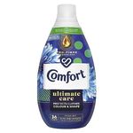 Comfort Ultimate Care Fresh Sky Ultra-Concentrated Fabric Conditioner bottle made of 100% recycled plastic* fabric softener for complete clothes protection 540 ml (36 washes)