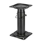 Seat Base for Boat Seat, Black Powder Coated pedestal