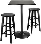 Winsome Wood Obsidian 3-Piece Pub Table Set