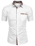 Coofandy White Shirts