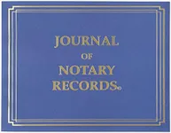 StampXpress Premium Notary Journal, Softcover, 140 Pages with 600 Entries, All States (NJ)