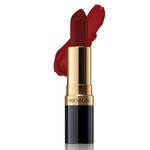REVLON Super Lustrous Matte Lipstick, 80% Conditioning Ingredients, intance color, Waterproof, Long-Lasting, 100% Vegan Lipstick, Retro Red (020), 4.25 gm