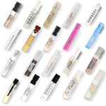Generic 50+Luxury Fragrance Designer Vial Sampler Set for Women EDT/EDP Perfume Spray Gift Set Travel Size 0.02-.06 oz (20 Randoms Vial Set)