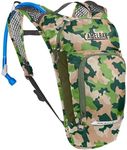 CamelBak Mini M.U.L.E. Kids Hydration Backpack for Hiking and Biking - 50oz, Camo