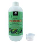 OrganicDews Liquid Fish Fertilizer for Plants 1 Litre with Measuring Cup 25 ml - All Purpose Liquid Fertilizer Vigorous Growth Compost Starter 1 Litre