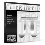 Thomastik Peter Infeld 4/4 Violin Strings Set with Platinum E