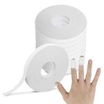 Get Out! Athletic Finger Tape Sports Wrap, 8pk - 45ft White Athletic Tape Pre Wrap Adhesive for Fingers and Toes