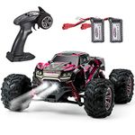 VATOS Remote Control Car RC Cars Toy 4WD High Speed 26km/h Off Road All Terrains 1:20 Scale 2.4GHz RC Monster Vehicle Truck Racing Car Buggy Crawler Hobby Electric Toy with Two Batteries for Boys Kids
