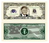 American Art Classics Pack of 100 - Donald Trump Commander in Chief Presidential Limited Edition Million Dollar Bill