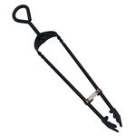 AB Tools 18" Loop Top Tongs Fire Coal Wood Burner Steel Metal 450mm Grabber Log Stick