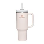 Stanley Quencher H2.0 FlowState Tumbler 1.2L - Cold For 11 Hours - Iced For 48 Hours - Water Bottle with Straw, Handle and Lid - Dishwasher Safe - Travel Mug For Cold or Hot Drinks - Rose Quartz