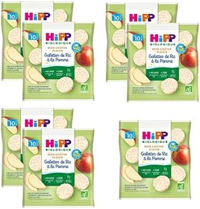 Hipp Biologique Galettes de Riz à la Pomme dès 10 mois - 7 sachets de 30 g