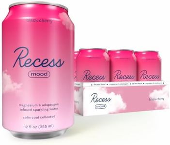 Recess Mood Calm Drink, Black Cherry, 12 Pack