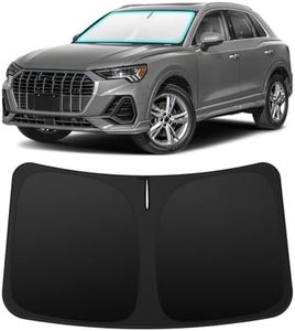 INSAUTO Custom Fit Windshield Sun Shade Accessories for Audi Q3 2019-2026, Foldable Front Window Sunshade, UV & Heat Reflector, Keeps Interior Cool, Includes Storage Bag