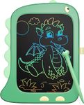 Bravokids LCD Writing Tablet 8.5" Drawing Pad Doodle Board Colorful Screen, Dinosaur Educational Toys for Boys Christmas Birthday Gifts for 3 4 5 6 7 Year Old Kids