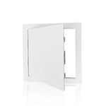 SUMASAI Plumbing Access Panel Access Panel 12 x 12 inch Access Door with Removable Hinged Door. Durable Plastic Drywall Access Panel